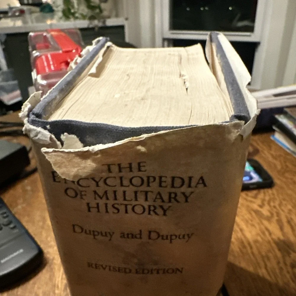 Encyclopedia of Military History 3500 BC to Present Dupuy Revised 2nd Ed 1986
